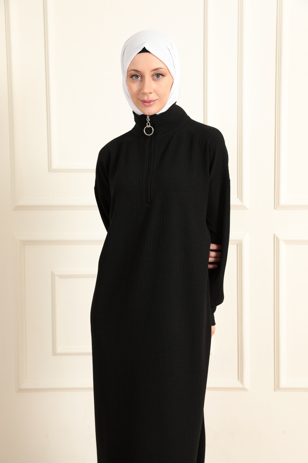 فستان أساسي بسحاب من ويش - 5