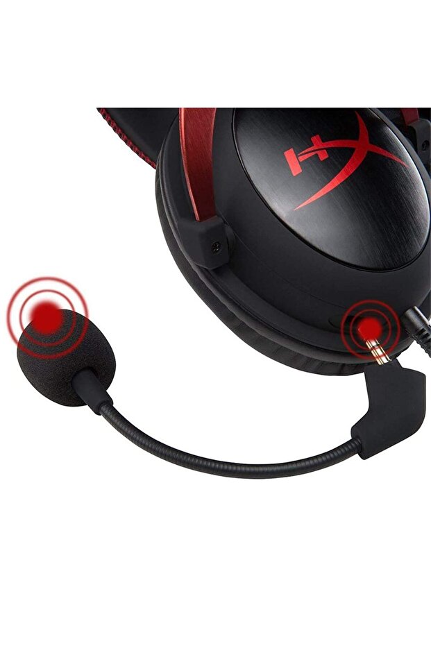 Microfon pentru HyperX Cloud II, Cloud Core, Cloud X, Cloud Pro Silver - Conector Model A - 5