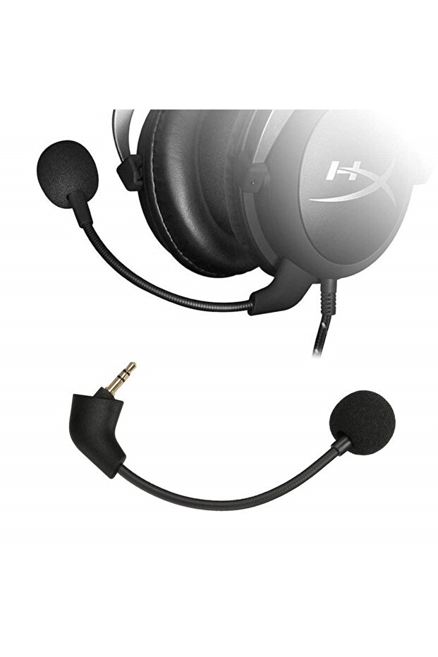 Microfon pentru HyperX Cloud II, Cloud Core, Cloud X, Cloud Pro Silver - Conector Model A - 3