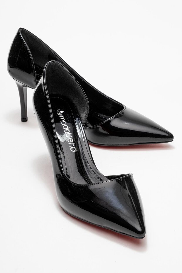 Kadın Topuklu Ayakkabı SİYAH RUGAN - 1