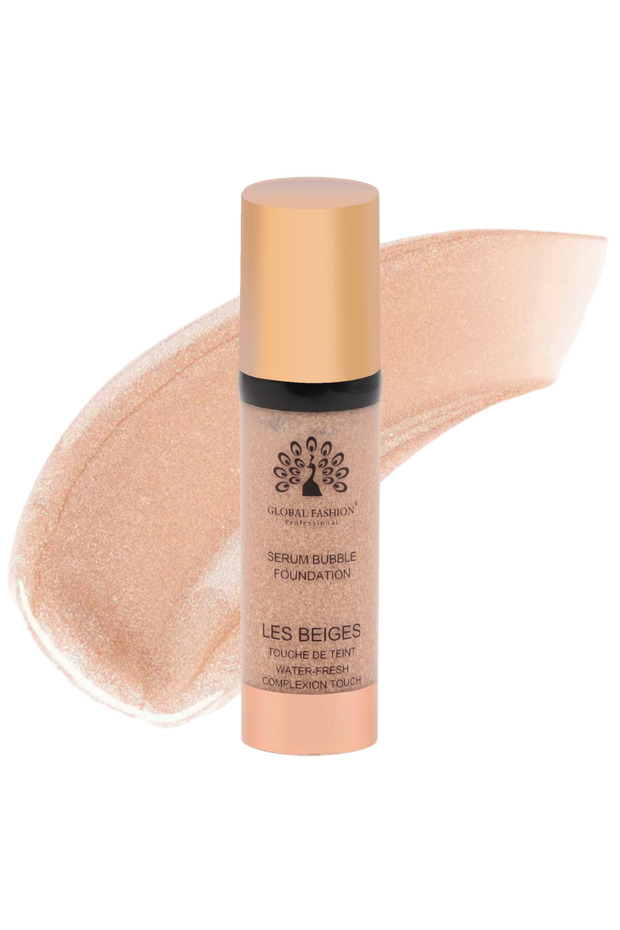 Serum Bubble Foundation – 8 Shades, Weightless Buildable Coverage, Pore Blurring, Hydrating Finish