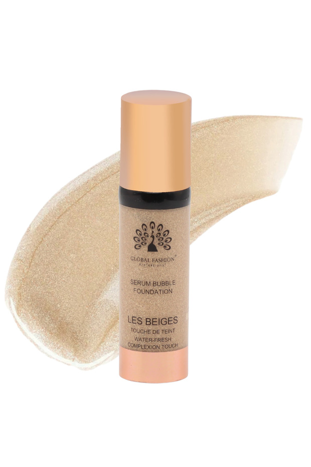 Serum Bubble Foundation – 8 Shades, Weightless Buildable Coverage, Pore Blurring, Hydrating Finish