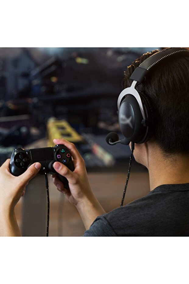 Microfon pentru HyperX Cloud II, Cloud Core, Cloud X, Cloud Pro Silver - Conector Model A - 6