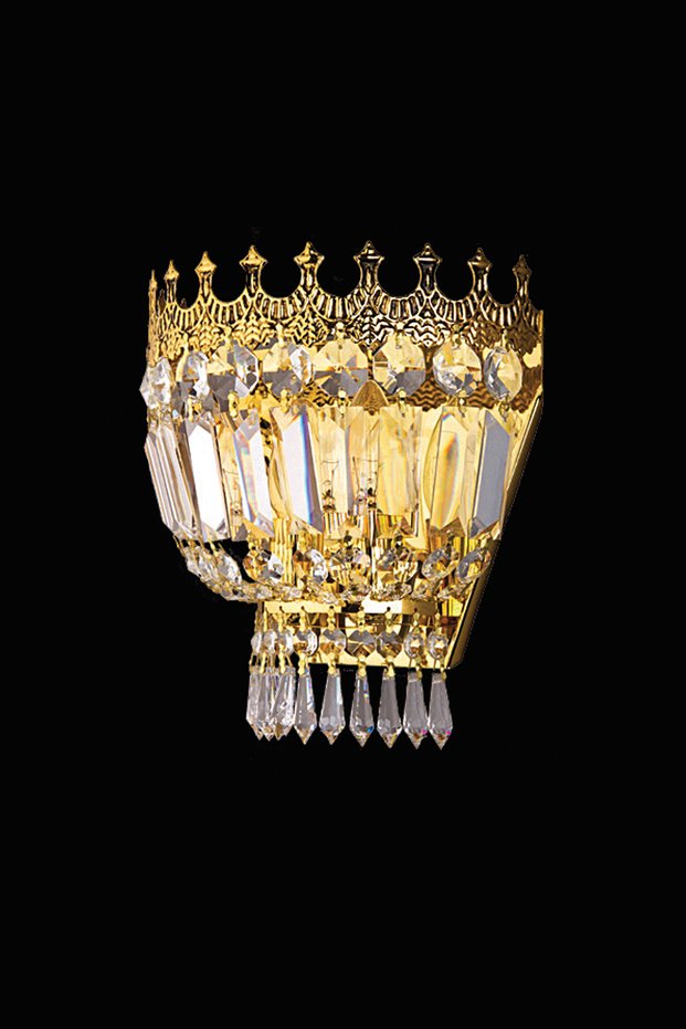 Cairo Gold Colored Stone Wall Sconce Bs.2872-58-29