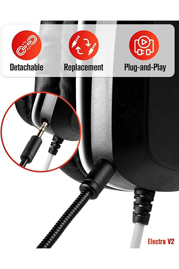 Microphone for Razer Electra V2 headset - 7