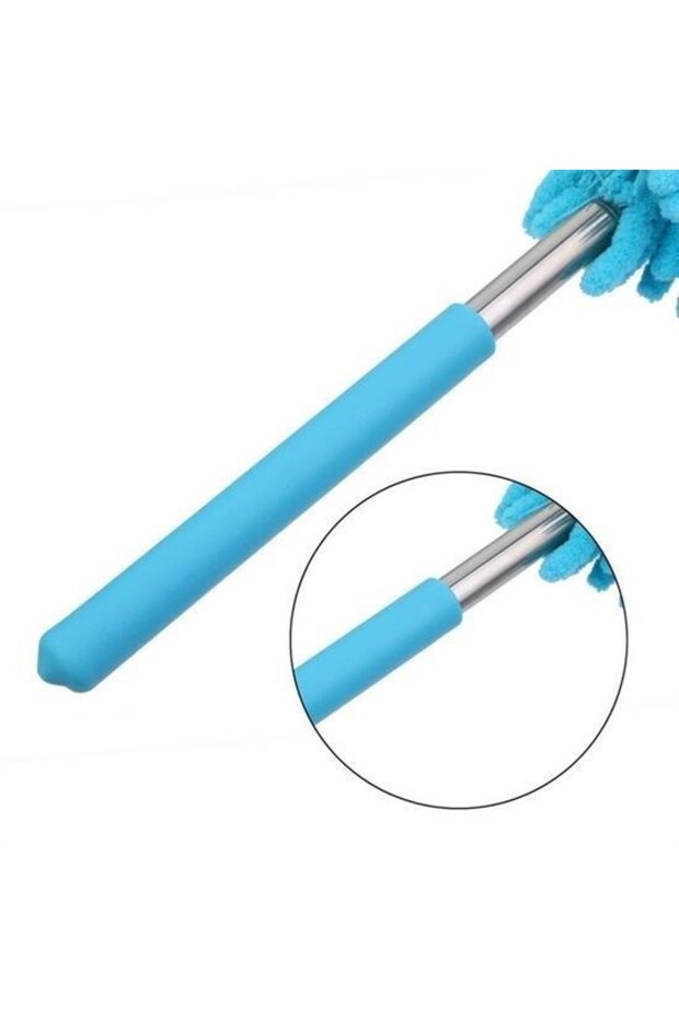 Telescopic Microfiber Practical Extendable Dusting Brush Apparatus - 8