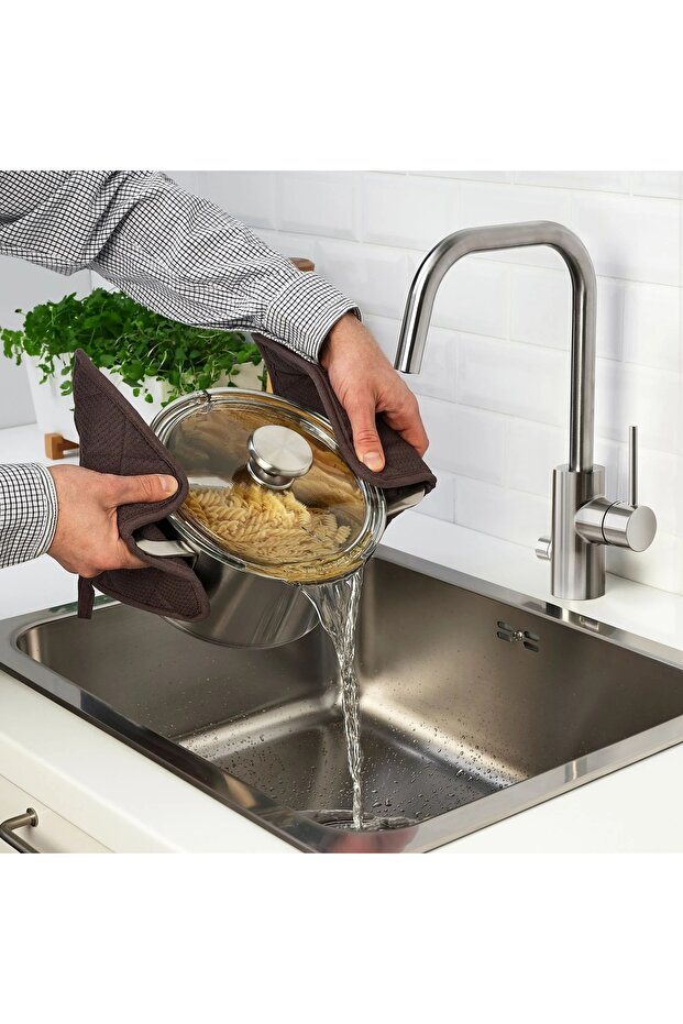 Çelik Tencere Seti Paslanmaz Çelik 7 Parça - HEDİYELİ - 7