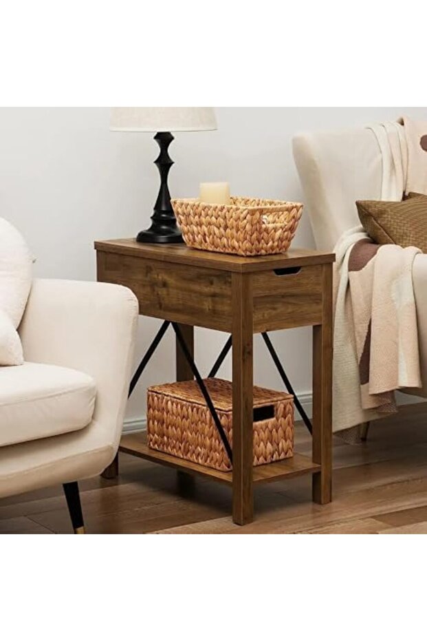 Handmade Wicker Rectangular Decorative Basket, Wicker Rectangular Decorative Tray with 3 Model Options (34 * - 2