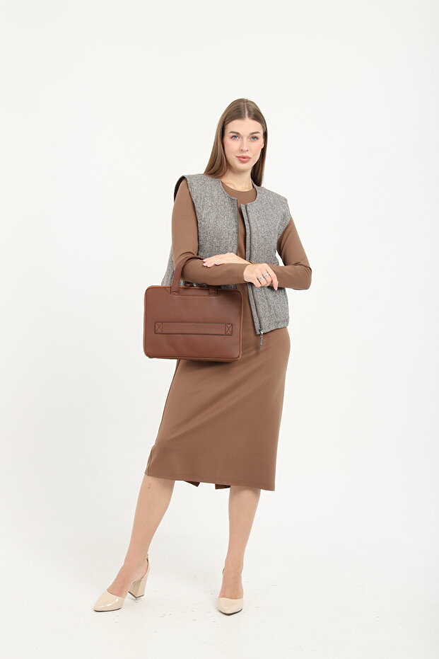 Macbook Ve Notebook 12 -13.3 - 14 Inç Uyumlu Macbook Çantası Notebook Çantası - 3