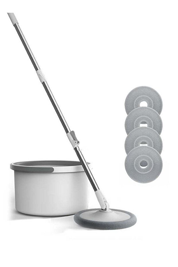 Microfiber Mop and Bucket Set with Water Filtration System - Self-Clean/Dry/Wet, Lazy Floor Mop All- - 1