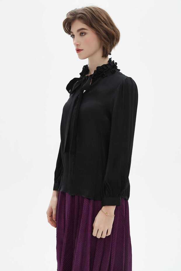 Solid Long-Sleeve Top - 5