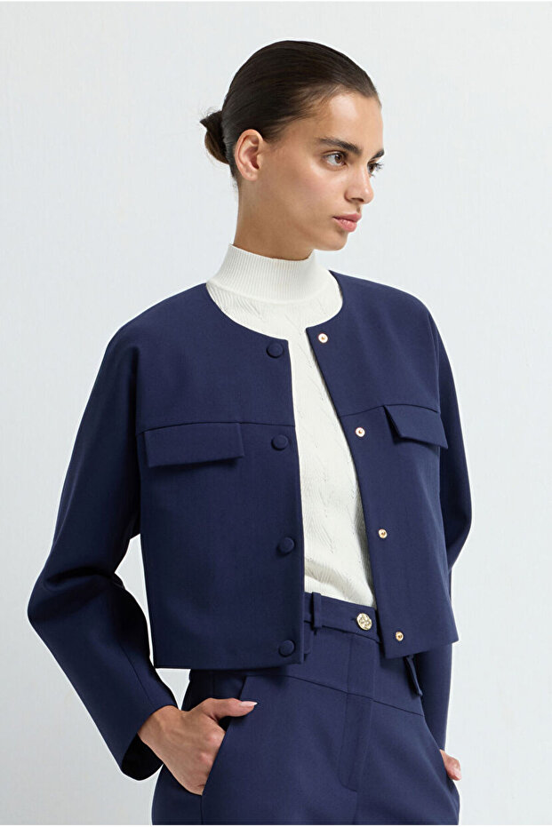 Cepli Bomber Ceket - 5