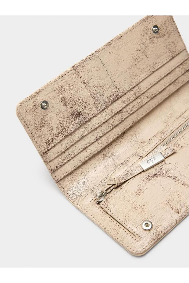 Eskitilmiş Efektli Cüzdan - 4