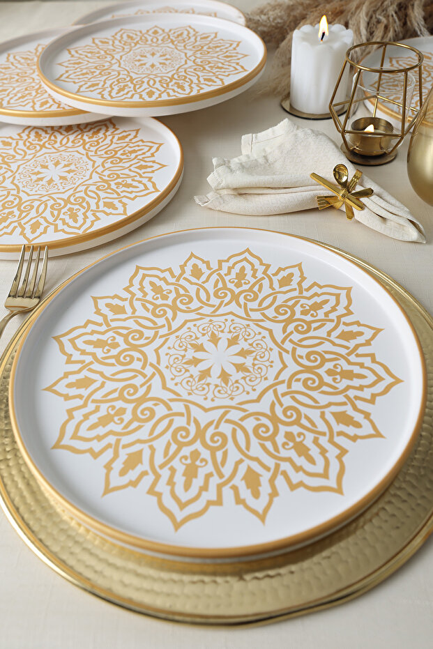 Topkapı Stackable Servis Tabağı 27 Cm 6 Adet - 3