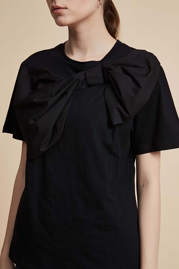 Solid Half-Sleeve Top - 7