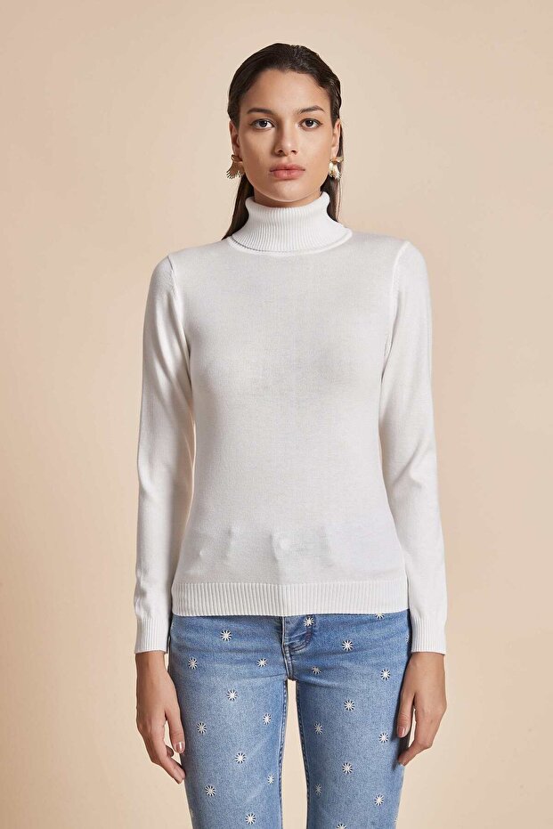 Solid Long-Sleeve Top - 2
