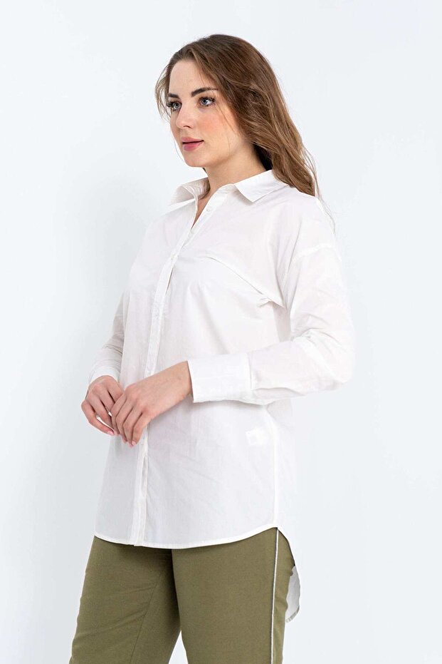 Solid Long-Sleeve Top - 2
