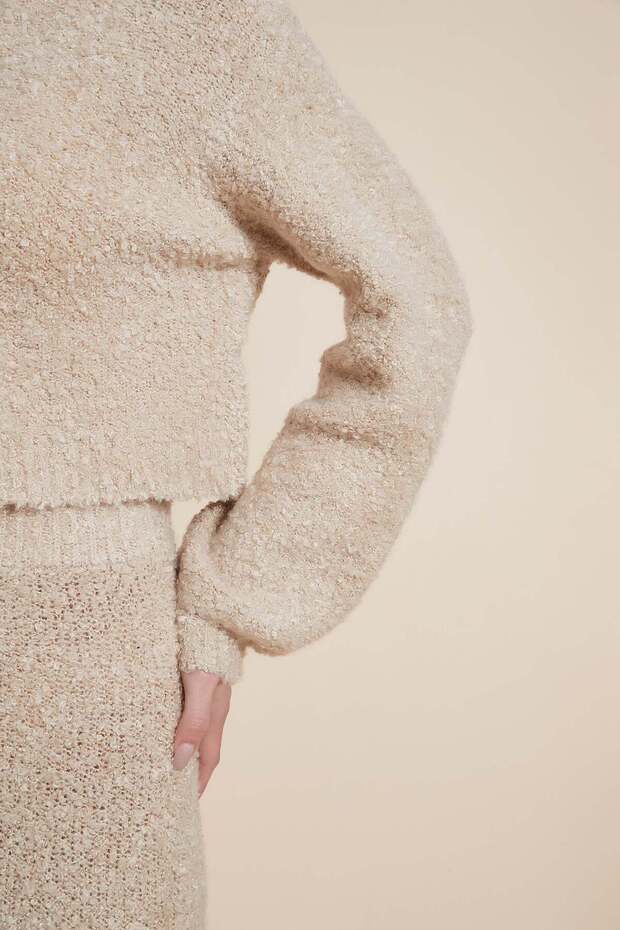 Solid Turtleneck Long-Sleeve Top - 5