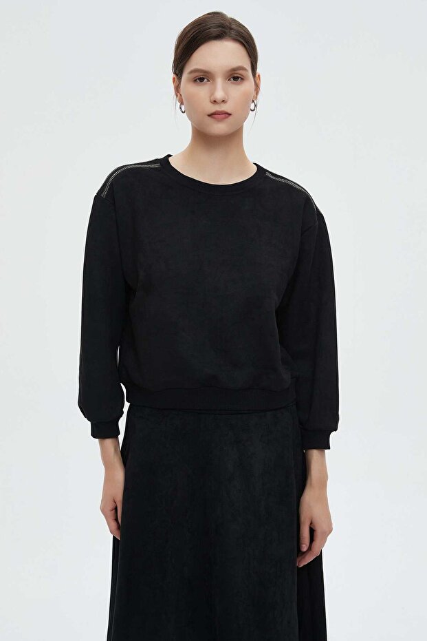 Solid Long-Sleeve Top - 6