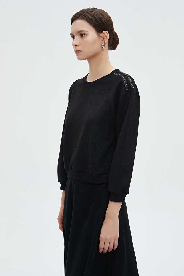 Solid Long-Sleeve Top - 3