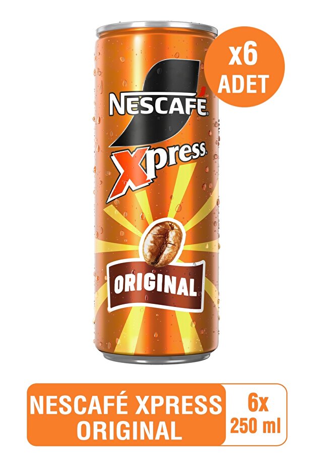Xpress Soğuk Kahve Original 6x250 ml - 1