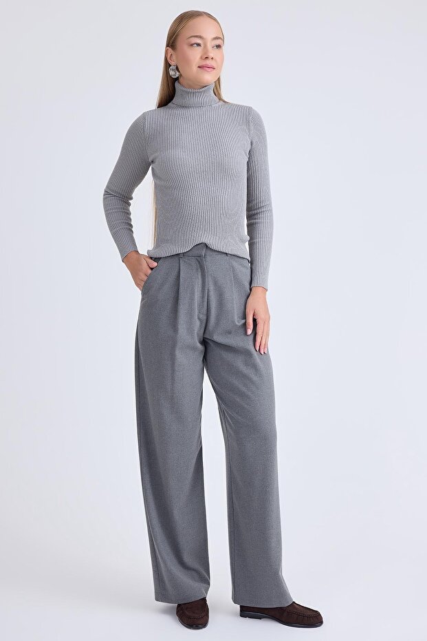 High Waist Wide Leg Palazzo Pants