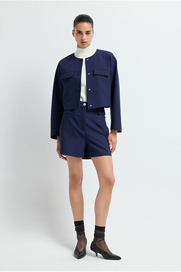 Cepli Bomber Ceket - 4