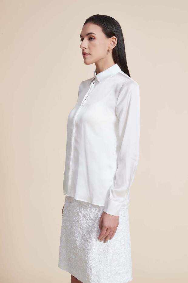 Solid Buttoned Top - 3