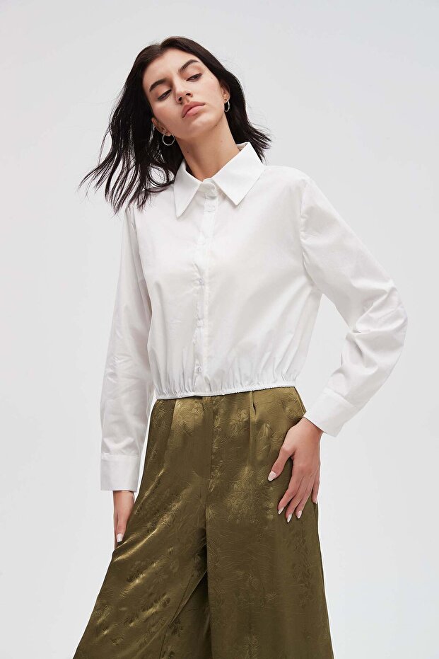 Solid Long-Sleeve Top - 4