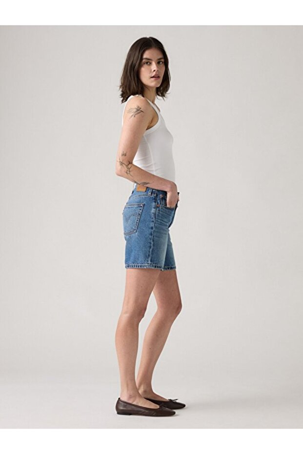 501® Mid Thigh Jean Şort - 2