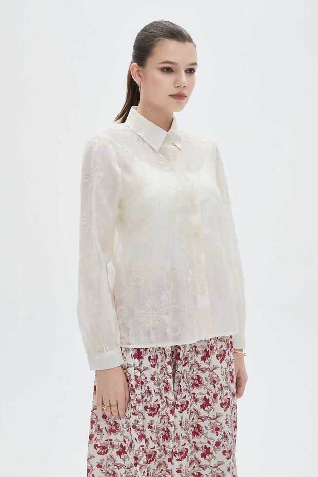 بلوزة كامي سادة أساسية - 5