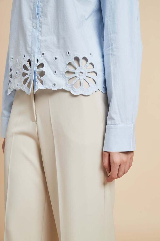 Solid Long-Sleeve Top - 6