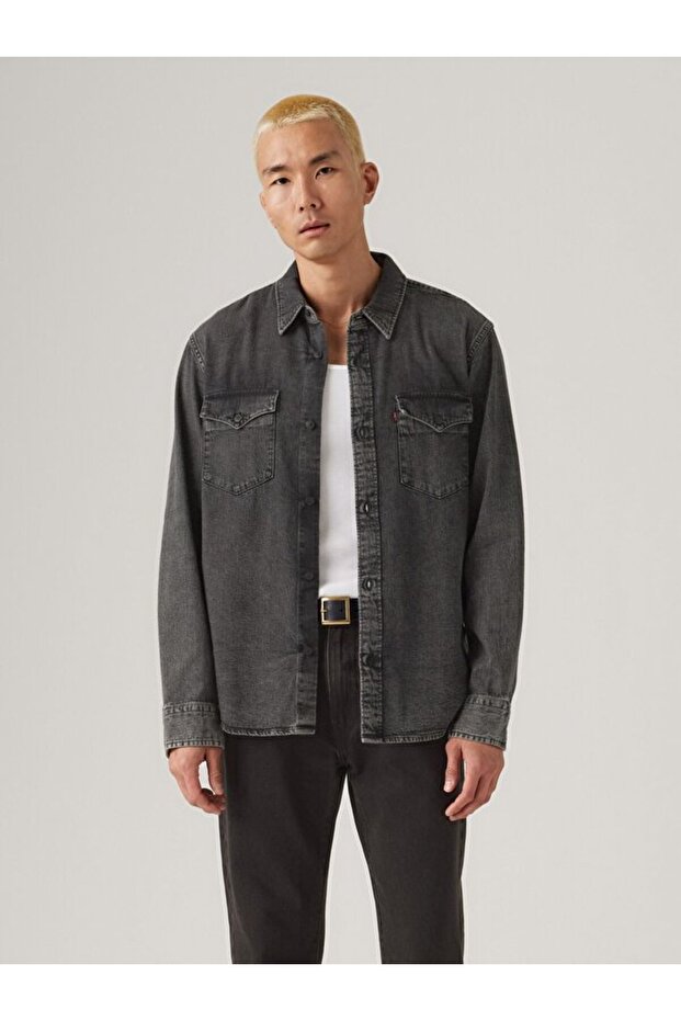 Relaxed Western Gömlek - 1