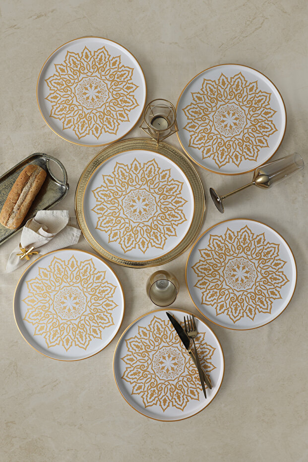 Topkapı Stackable Servis Tabağı 27 Cm 6 Adet - 6