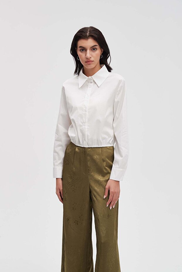 Solid Long-Sleeve Top - 3