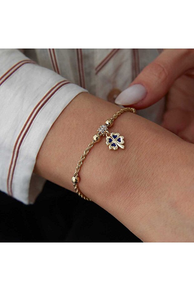 Mineli Yonca Charm Bileklik - 1