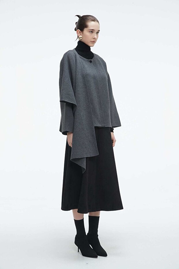 Solid Long-Sleeve Top with Flutter Sleeves - 4