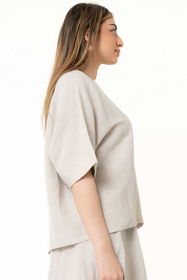 Solid Ruffled Top - 4