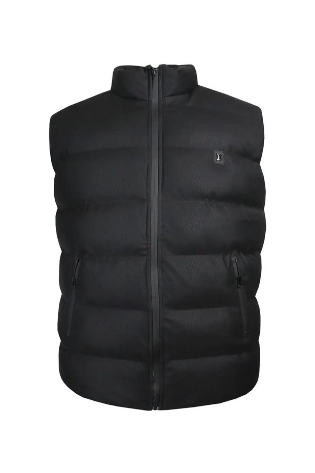 Plus Size Padded Nubuck Vest (Extra Wide Fit)