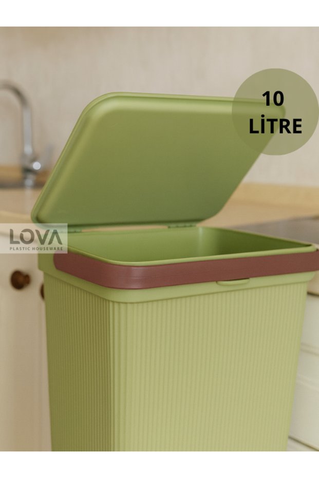 10 L Kulplu Çöp Kovası