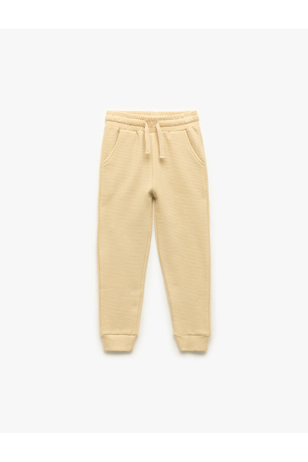 Pamuklu Cep Detaylı Basic Jogger Eşofman Altı - 1