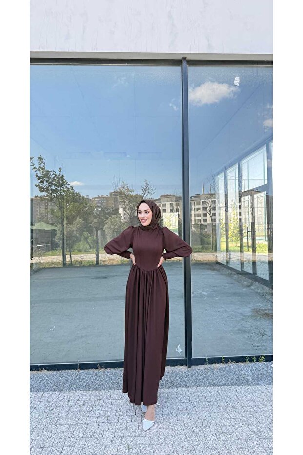 Arya Tesettür Elbise - 3