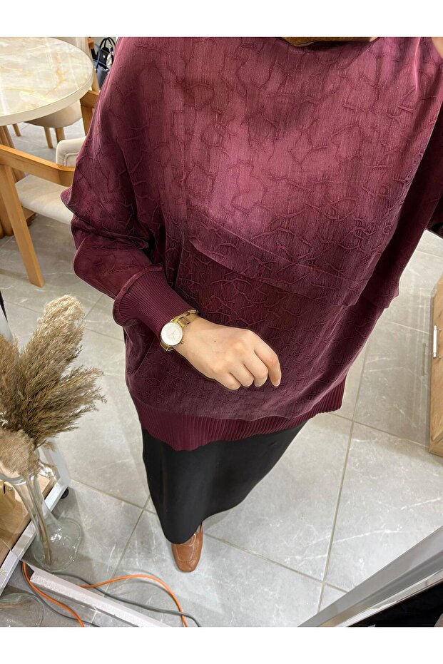 3003 Tunik Bordo - 2