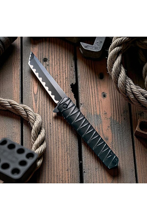 Samurai Tanto Çelik Çakı - 3