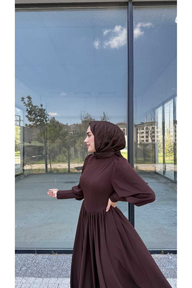Arya Tesettür Elbise - 6