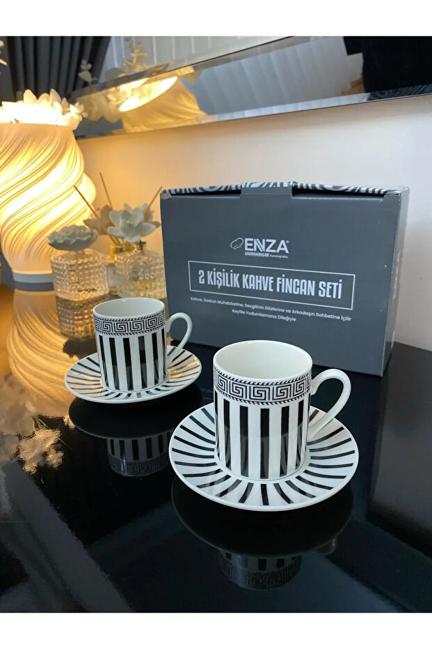 طقم فناجين بورسلين صوفيا مكون من قطعتين - 6