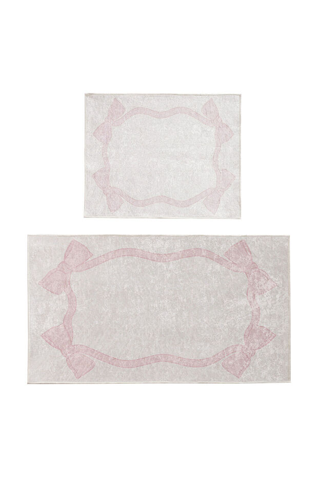 Mixed Patterned Bath Mat Set of 2 - 6