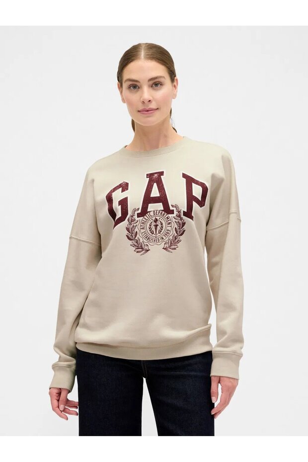 Oversized Grafik Sweatshirt 800457002 - 2
