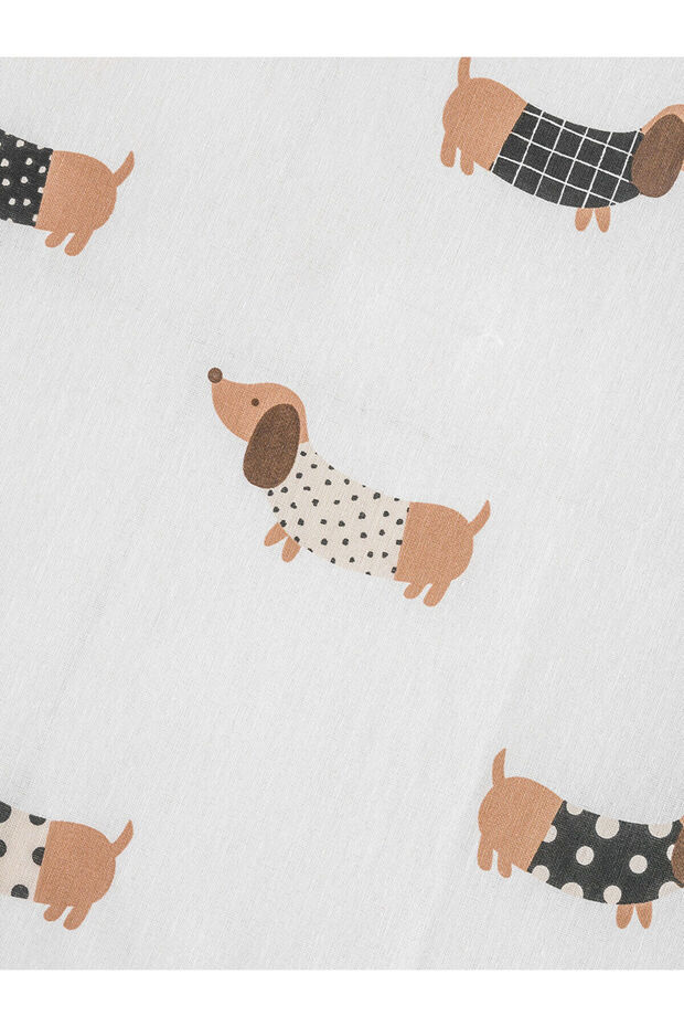 Karişik Baskılı Tek Kişilik Nevresim Seti - 5