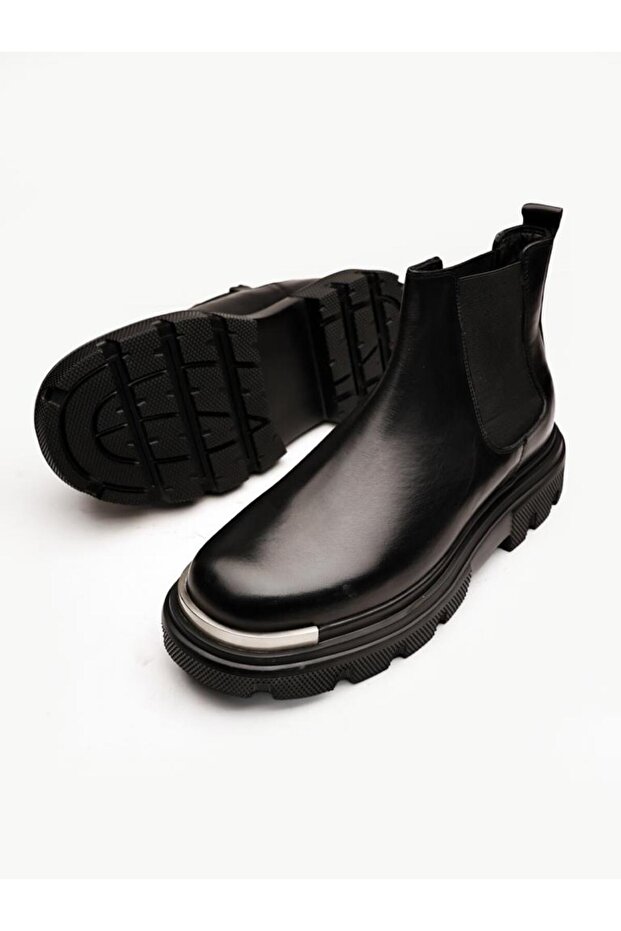 BLACK HEALT HAKİKİ DERİ ERKEK BOT - 2